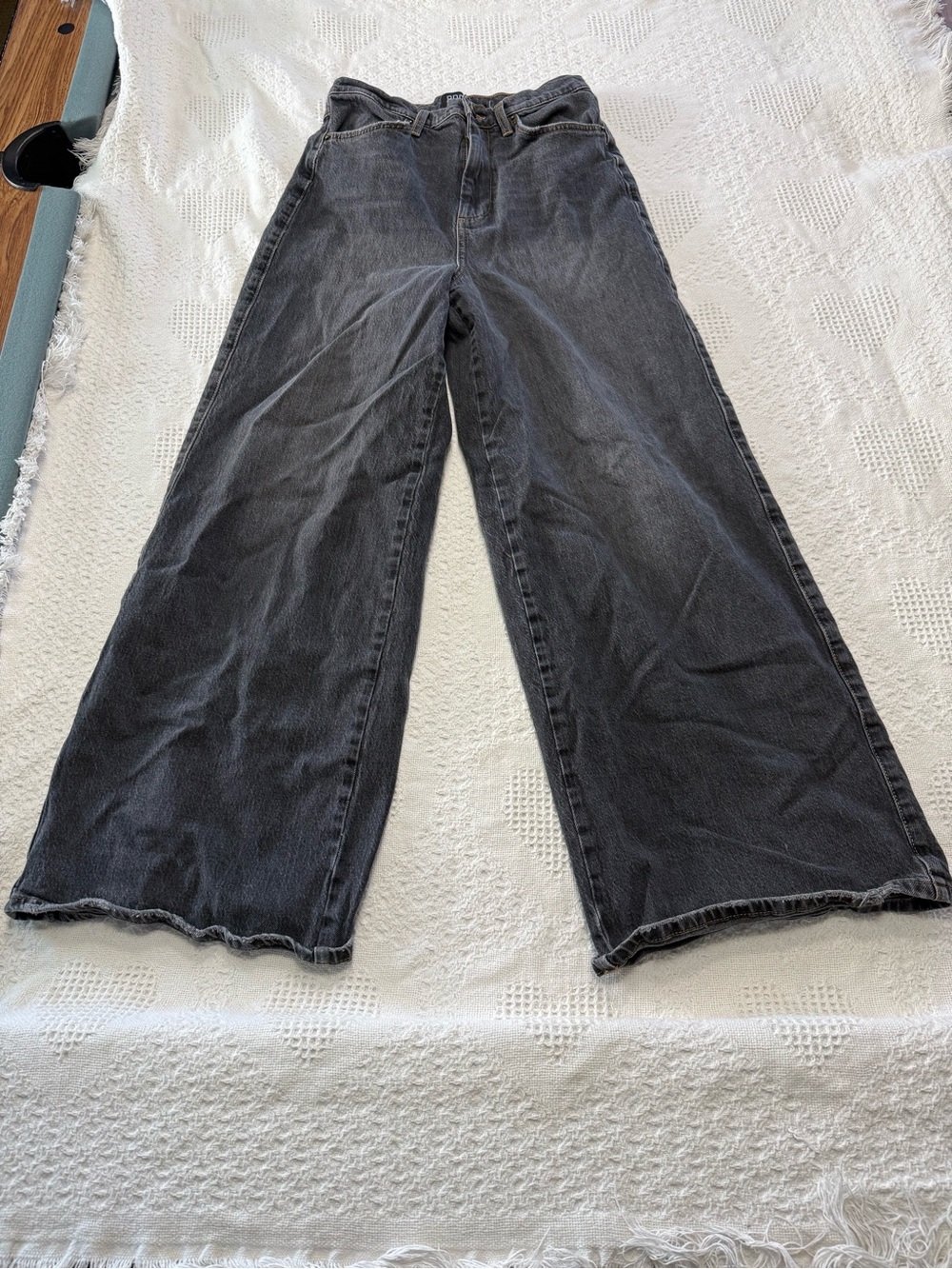 BDG Urban Outfitters A-Wide Black Denim Jeans (29)